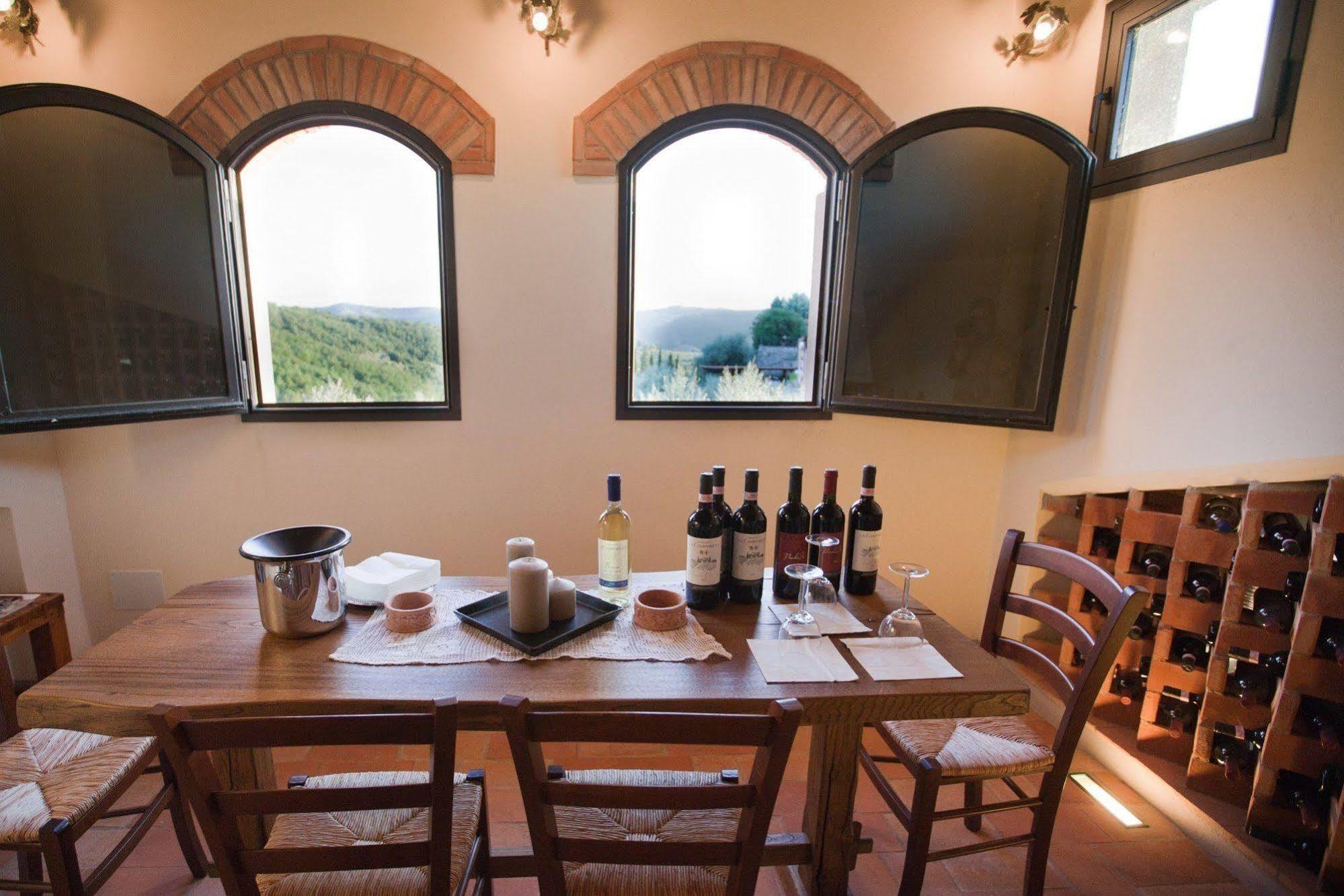 גרבה אין קיאנטי Agriturismo La Camporena מראה חיצוני תמונה